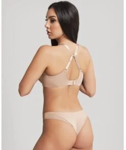 Panache Faith Moulded Plunge Bra - Latte -BRASTOGO Sales panache faith moulded plunge bra latte5