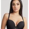 Panache Faith Moulded Plunge Bra - Noir -BRASTOGO Sales panache faith moulded plunge bra noir