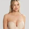 Panache Faith Moulded Plunge Strapless Bra - Latte 1 Panache Faith Moulded Plunge Strapless Bra - Latte -BRASTOGO Sales panache faith moulded plunge strapless bra latte
