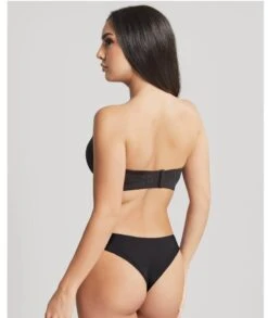 Panache Faith Moulded Strapless Bra - Noir -BRASTOGO Sales panache faith moulded plunge strapless bra noir3