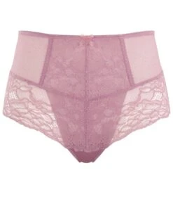 Panache Imogen High Waist Brief - Mauve Pink -BRASTOGO Sales panache imogen high waist brief mauve pink2