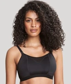 Panache Katherine Non-Underwire Nursing Bra - Black -BRASTOGO Sales panache katherine maternity nursing bra black3
