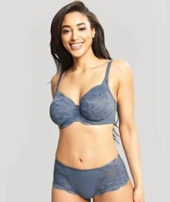 Panache Radiance Short - Steel Blue -BRASTOGO Sales panache radiance deep brief steel blue2
