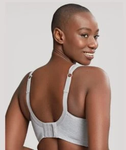 Panache Sport Underwired Sports Bra - Grey Marl -BRASTOGO Sales panache sport 5021 underwired sports bra grey marl3