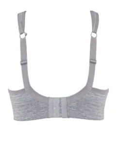 Panache Sport Underwired Sports Bra - Grey Marl -BRASTOGO Sales panache sport 5021 underwired sports bra grey marl5