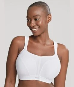 Panache Sport Underwired Sports Bra - White -BRASTOGO Sales panache sport 5021 underwired sports bra white2