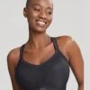 Panache Sport Wirefree Sports Bra - Black