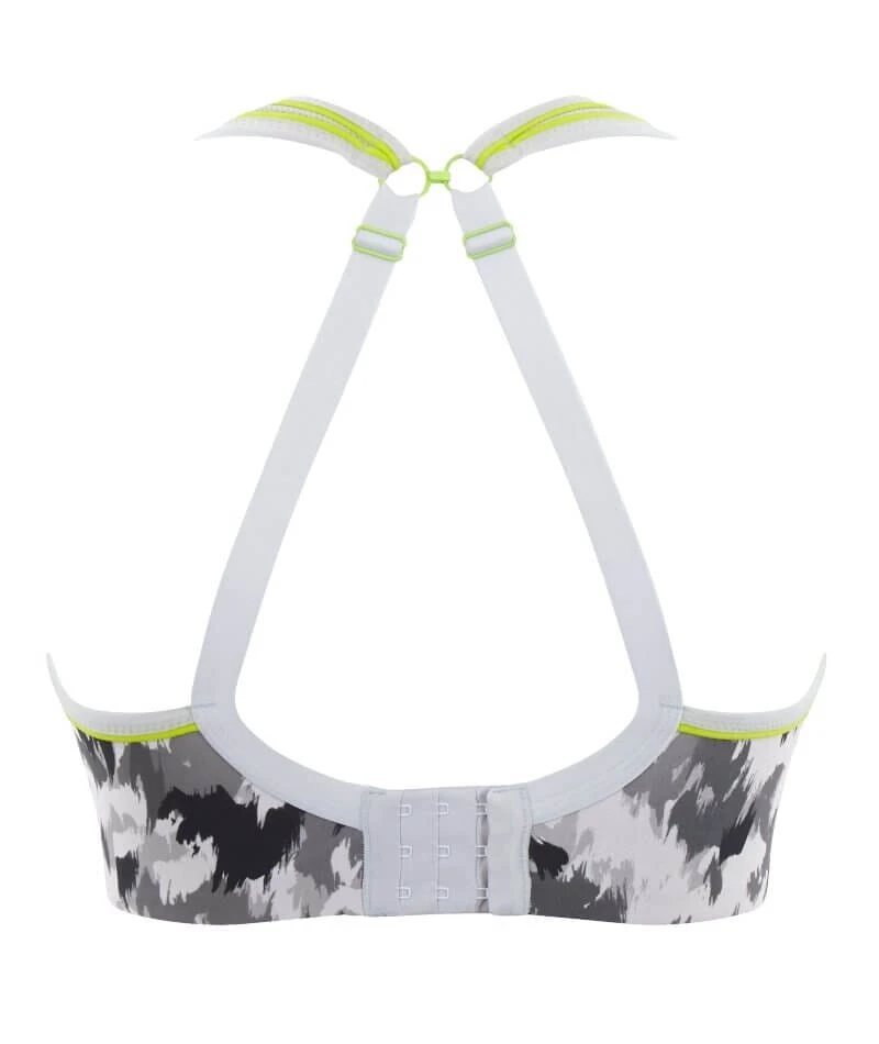Panache Sport Wirefree Sports Bra - Grey Animal 10 Panache Sport Wirefree Sports Bra - Grey Animal - Image 8