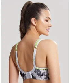 Panache Sport Wirefree Sports Bra - Grey Animal 16 Panache Sport Wirefree Sports Bra - Grey Animal -BRASTOGO Sales panache sport non underwired sports bra grey animal 2