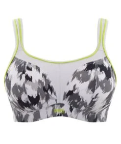 Panache Sport Wirefree Sports Bra - Grey Animal 14 Panache Sport Wirefree Sports Bra - Grey Animal -BRASTOGO Sales panache sport non underwired sports bra grey animal 7