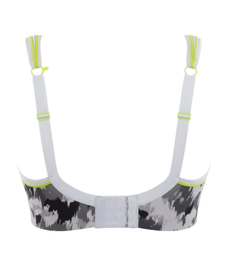 Panache Sport Wirefree Sports Bra - Grey Animal 12 Panache Sport Wirefree Sports Bra - Grey Animal - Image 10
