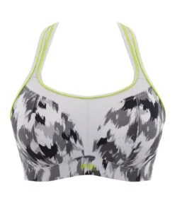Panache Sport Wirefree Sports Bra - Grey Animal 20 Panache Sport Wirefree Sports Bra - Grey Animal -BRASTOGO Sales panache sport non underwired sports bra grey animal 9