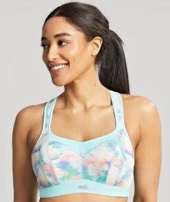 Panache Sport Underwired Racerback Sports Bra - Boho Print