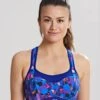 Panache Sport Underwired Racerback Sports Bra - Neon Rave