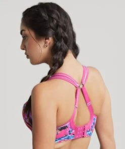 Panache Sport Underwired Sports Bra - Abstract Orchid -BRASTOGO Sales panache sport underwired sports bra abstract orchid10