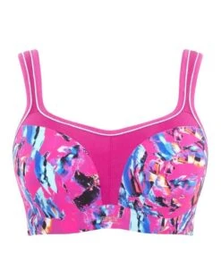 Panache Sport Underwired Sports Bra - Abstract Orchid -BRASTOGO Sales panache sport underwired sports bra abstract orchid9