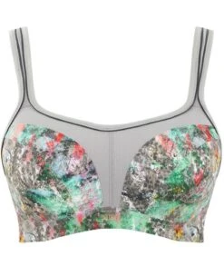 Panache Sport Underwired Sports Bra - Abstract Reptile