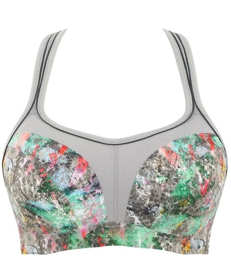 Panache Sport Underwired Sports Bra - Abstract Reptile 5 Panache Sport Underwired Sports Bra - Abstract Reptile - Image 3