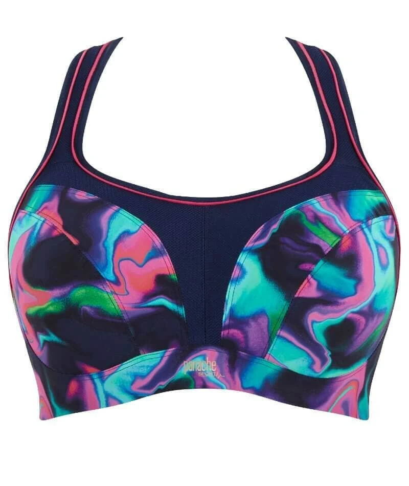 Panache Sport Underwired Sports Bra - Cyber Swirl 13 Panache Sport Underwired Sports Bra - Cyber Swirl - Image 11