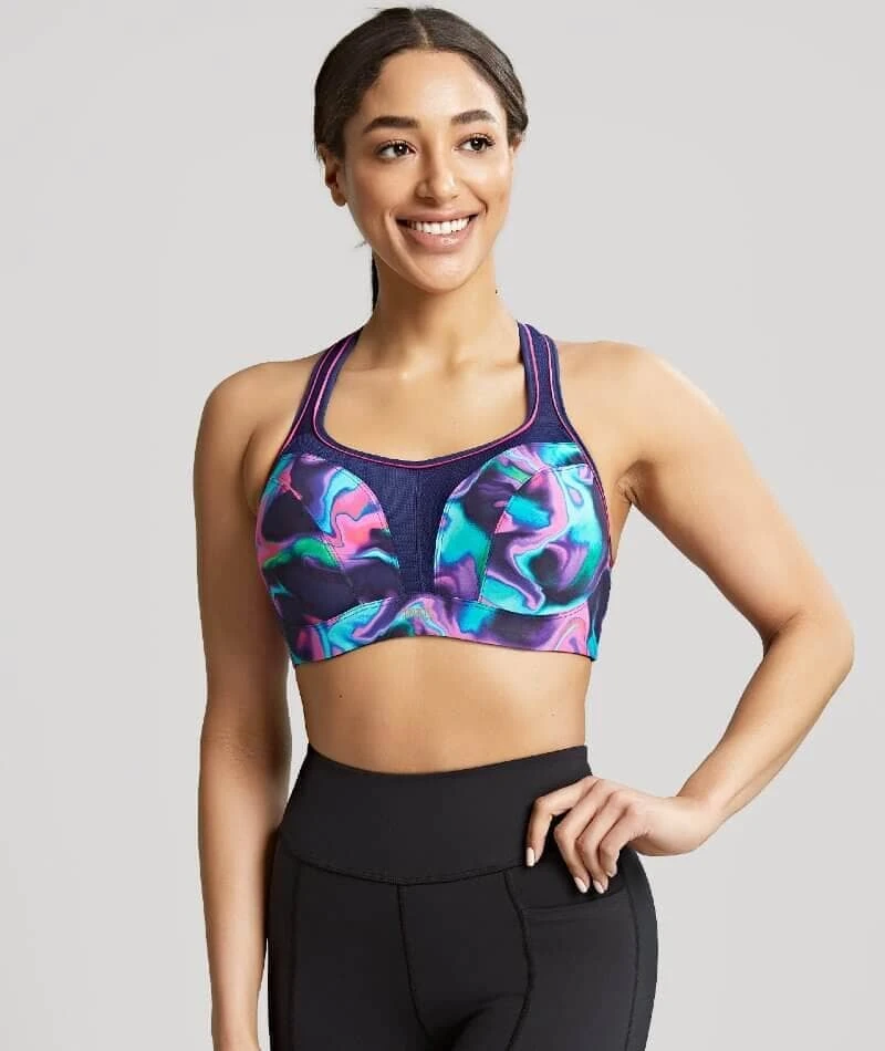 Panache Sport Underwired Sports Bra - Cyber Swirl 9 Panache Sport Underwired Sports Bra - Cyber Swirl - Image 7