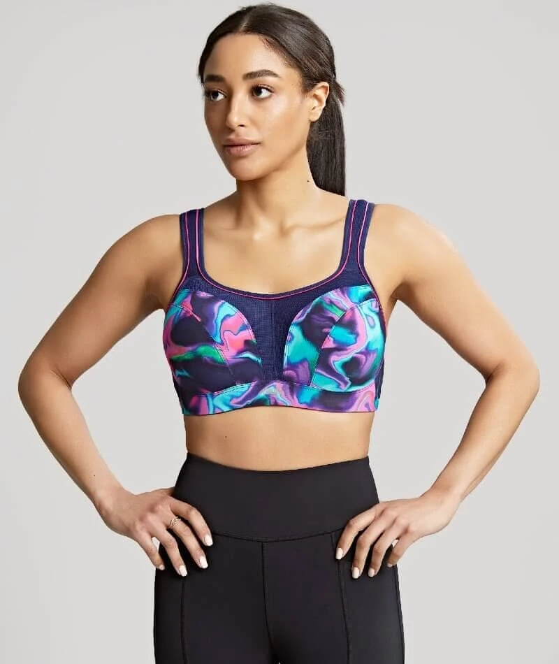 Panache Sport Underwired Sports Bra - Cyber Swirl 7 Panache Sport Underwired Sports Bra - Cyber Swirl - Image 5