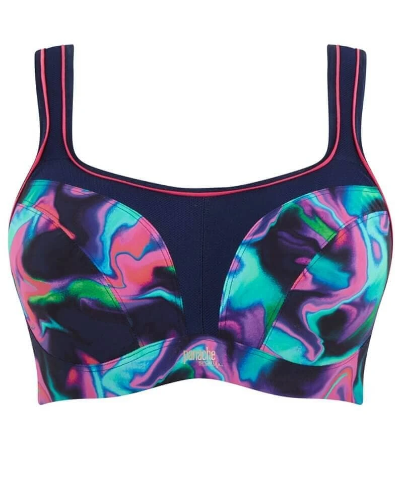 Panache Sport Underwired Sports Bra - Cyber Swirl 11 Panache Sport Underwired Sports Bra - Cyber Swirl - Image 9