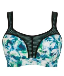 Panache Sport Underwired Sports Bra - Digital Bloom -BRASTOGO Sales panache sport underwired sports bra digital bloom 4