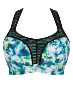 Panache Sport Underwired Sports Bra - Digital Bloom -BRASTOGO Sales panache sport underwired sports bra digital bloom 5