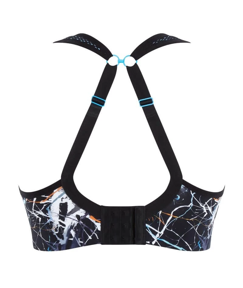 Panache Sport Underwired Sports Bra - Ink Splat 12 Panache Sport Underwired Sports Bra - Ink Splat - Image 10