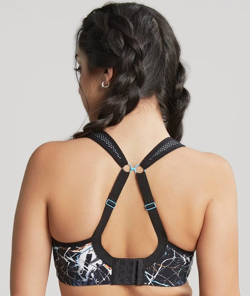 Panache Sport Underwired Sports Bra - Ink Splat 5 Panache Sport Underwired Sports Bra - Ink Splat - Image 3