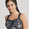 Panache Sport Underwired Sports Bra - Ink Splat -BRASTOGO Sales panache sport underwired sports bra ink splat4