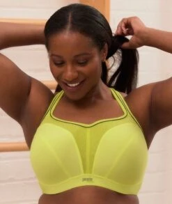 Panache Sport Underwired Sports Bra - Lime Zest -BRASTOGO Sales panache sport underwired sports bra lime zest 9