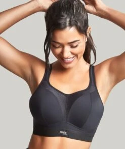 Panache Sport Wire-free Sports Bra - Black