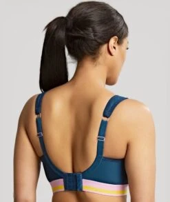 Panache Sport Wire-free Sports Bra - Retro Navy -BRASTOGO Sales panache sport wire free sports bra retro navy1
