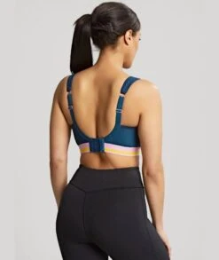 Panache Sport Wire-free Sports Bra - Retro Navy -BRASTOGO Sales panache sport wire free sports bra retro navy5