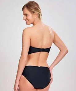 Panache Swim Anya Bandeau Balconnet Bikini Top - Black -BRASTOGO Sales panache swim anya bandeau balconnet bikini top black 10