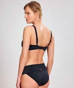 Panache Swimwear Anya Folded Top Pant - Black -BRASTOGO Sales panache swimwear anya folded top pant black 4