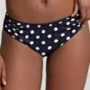 Panache Swimwear Anya Riva Spot Gather Pant Bikini - Navy/Vanilla -BRASTOGO Sales panache swimwear anya riva spot gather pant bikini navy vanila 1