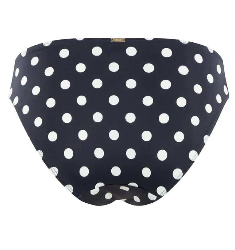 Panache Swimwear Anya Riva Spot Gather Pant Bikini - Navy/Vanilla 8 Panache Swimwear Anya Riva Spot Gather Pant Bikini - Navy/Vanilla - Image 6