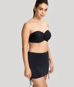 Panache Swimwear Anya Riva Twist Bandeau Underwired Bikini - Black -BRASTOGO Sales panache swimwear sw1303 anya riva twist bandeau underwired bikini 9