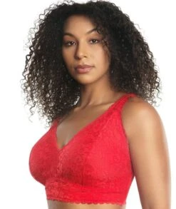 Parfait Adriana Wire-free Full Bust Lace Bralette - Racing Red 10 Parfait Adriana Wire-free Full Bust Lace Bralette - Racing Red -BRASTOGO Sales parfait adriana wire free full bust lace bralette racing red1
