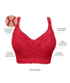 Parfait Adriana Wire-free Full Bust Lace Bralette - Racing Red 11 Parfait Adriana Wire-free Full Bust Lace Bralette - Racing Red -BRASTOGO Sales parfait adriana wire free full bust lace bralette racing red3