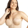 Parfait Elissa Seamless Underwire Padded Longline Strapless Bra - European Nude 1 Parfait Elissa Seamless Underwire Padded Longline Strapless Bra - European Nude -BRASTOGO Sales parfait elissa seamless underwire padded longline strapless bra european nude