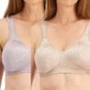 Playtex 18 Hour Ultimate Lift & Support Wire-Free Bra 2-Pack - Nude/Warm Steel 2 Playtex 18 Hour Ultimate Lift & Support Wire-Free Bra 2-Pack - Nude/Warm Steel -BRASTOGO Sales playtex 18 hour ultimate lift support wire free bra 2 pack nude warm steel 01
