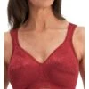Playtex 18 Hour Ultimate Lift & Support Wire-Free Bra - Red Lipstick -BRASTOGO Sales playtex 18 hour ultimate lift support wire free bra red lipstick 1