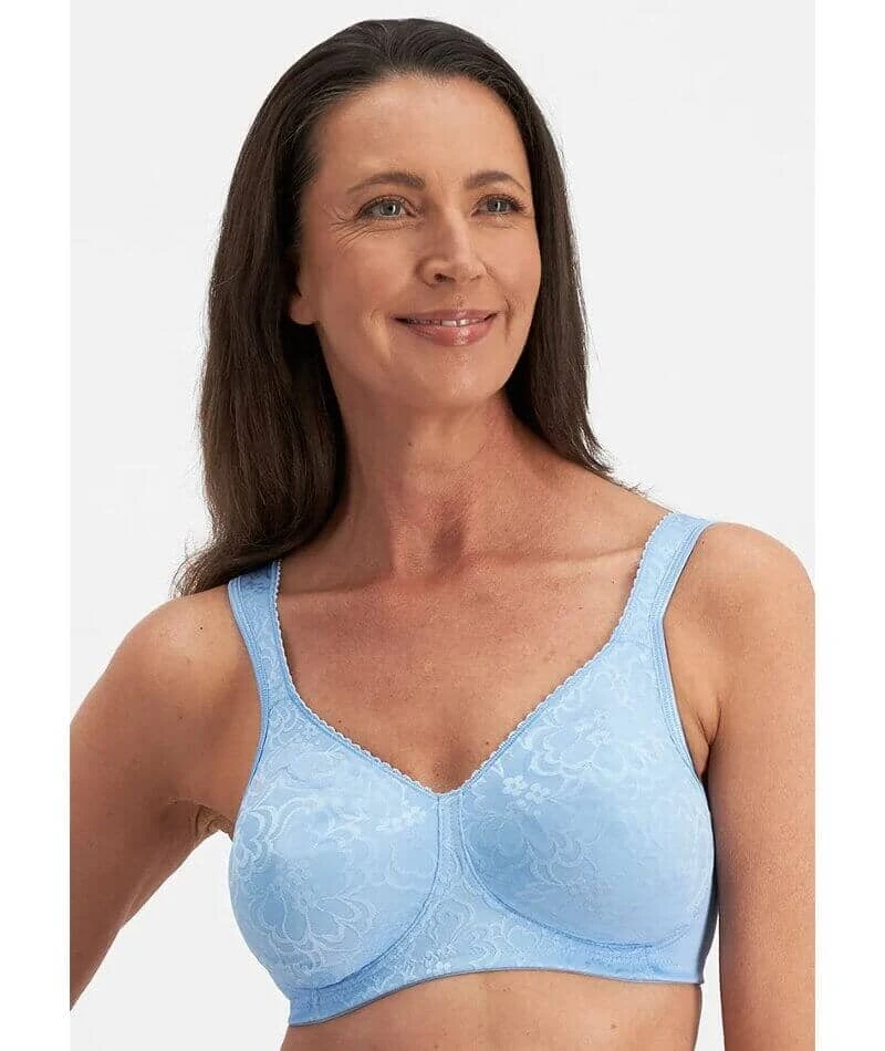 Playtex 18 Hour Ultimate Lift & Support Wire-Free Bra - Zen Blue 3 Playtex 18 Hour Ultimate Lift & Support Wire-Free Bra - Zen Blue