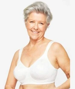 Playtex 18 Hour Ultimate Lift & Support Wire-Free Bra - White -BRASTOGO Sales playtex 18 hour ultimate lift support wirefree bra white 1