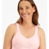 Playtex Comfort Revolution Contour Wire-free Bra - Rose Bloom Pink Foral -BRASTOGO Sales playtex comfort revolution contour wire free bra rose bloom pink foral 1