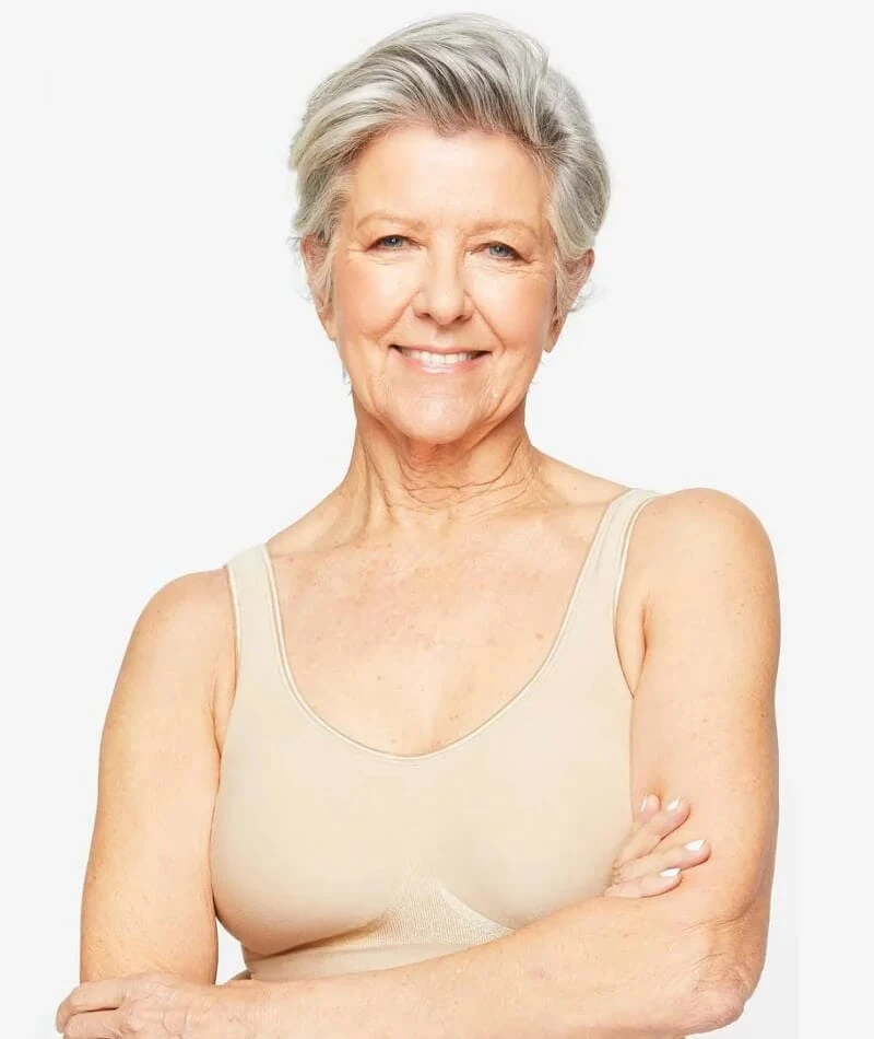 Playtex Play Comfort Revolution Wirefree Bra - Nude 3 Playtex Play Comfort Revolution Wirefree Bra - Nude