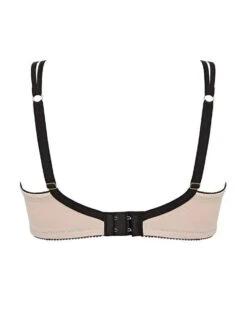 Royce Luella Printed Lace Support Bra - Black/Pink -BRASTOGO Sales royce luella printed lace support bra black pink 5